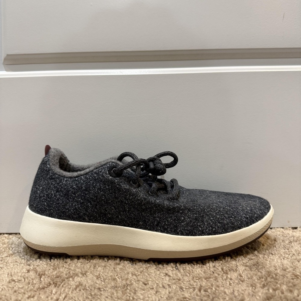 Allbirds Wool Runner Mizzles Shoes Womens Size 9 Gray Merino Wool Sneakers